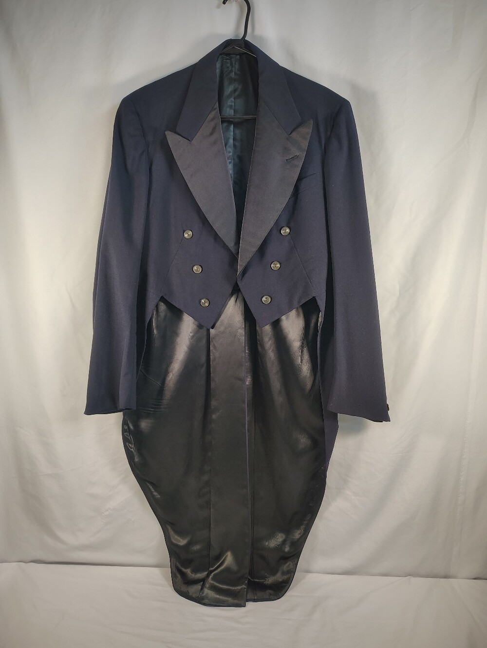 Men's Wool Formal Tailcoat Tuxedo Sz. Med. "Howard Clothing" Vintage